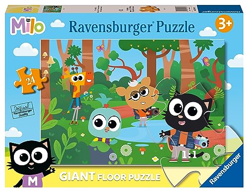 Ravensburger Milo 24 Piece Giant Floor Puzzle - Large Jigsaw for Kids Age 3+