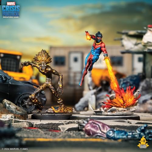 Atomic Mass Games Marvel: Crisis Protocol Sunspot & Warlock Character Pack (CP153)