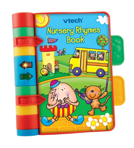 VTech Baby Nursery Rhymes Book - Interactive Musical Light-Up Book for 6 Months+