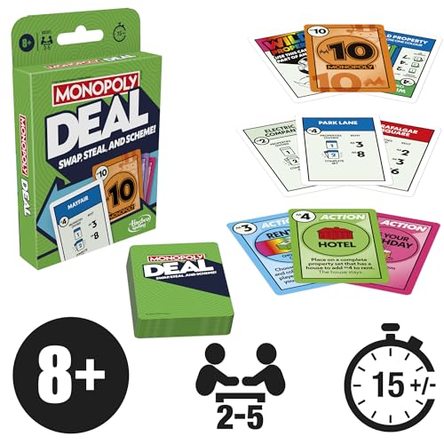 Monopoly Monopoly Deal Card Game (monopoly deal)