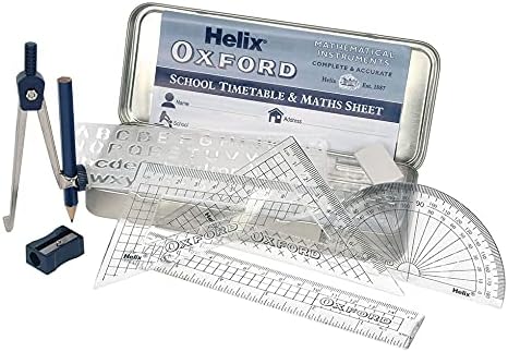 Helix Oxford Complete Back to School Stationery Set, Oxford Blue