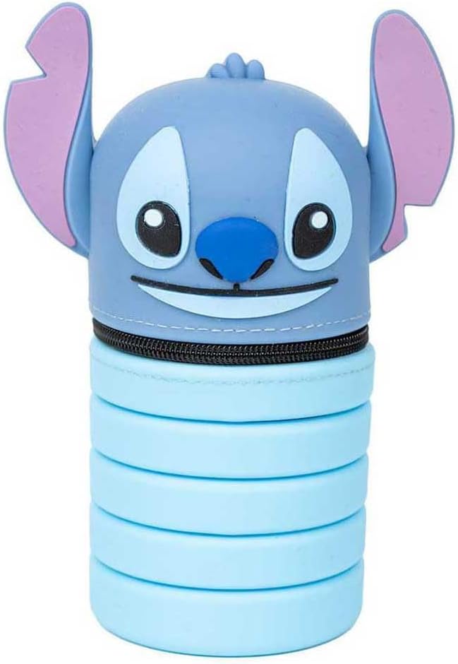 CERDÁ Stitch 3D Design Silicone Pencil Case (2700001213)