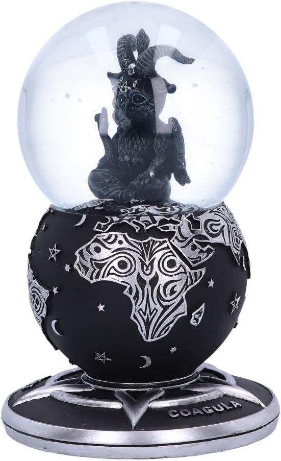 Nemesis Now Cult Cuties Baphoboo Snow Globe, Gothic Decorative Figurine, 18.5cm (Baphoboo)