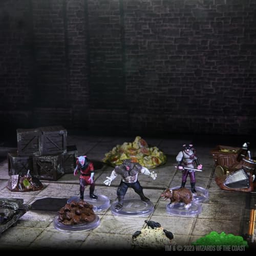 WizKids Wererat Den Pre-Painted Miniature Set (WIZ96207)