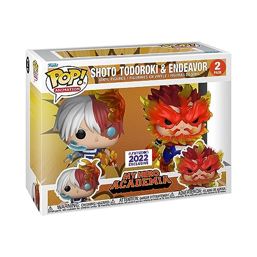 Funko Pop! Animation My Hero Academia - Todoroki & Endeavor Vinyl Figure 2-Pack Special Edition (64993)