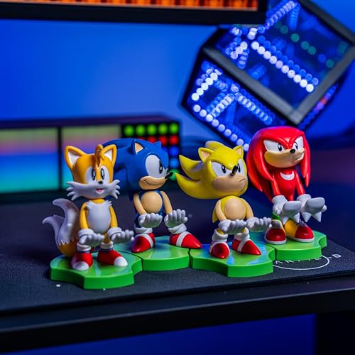 Cableguys Holdem Sonic the Hedgehog - Tails Collectible Phone Holder & Tech Accessory (CG-SONIC-TAILS)