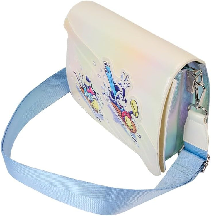 Loungefly Disney Mickey and Friends Winter Wonderland Crossbody Bag (Multi)