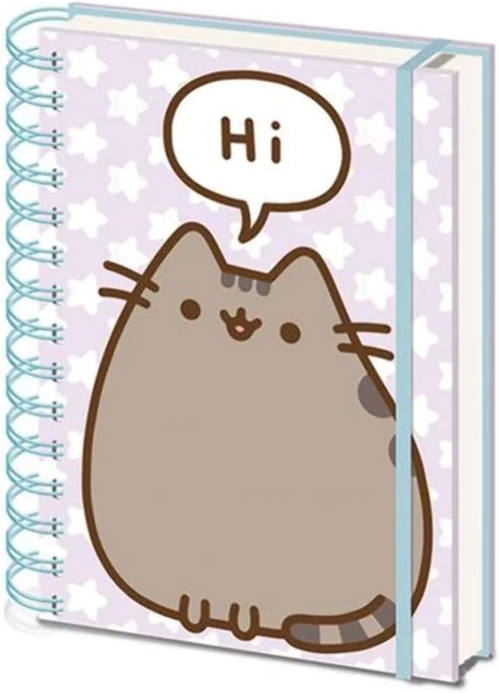 Pusheen Hi & Bye A5 Spiral Bound Notebook (SR72509)