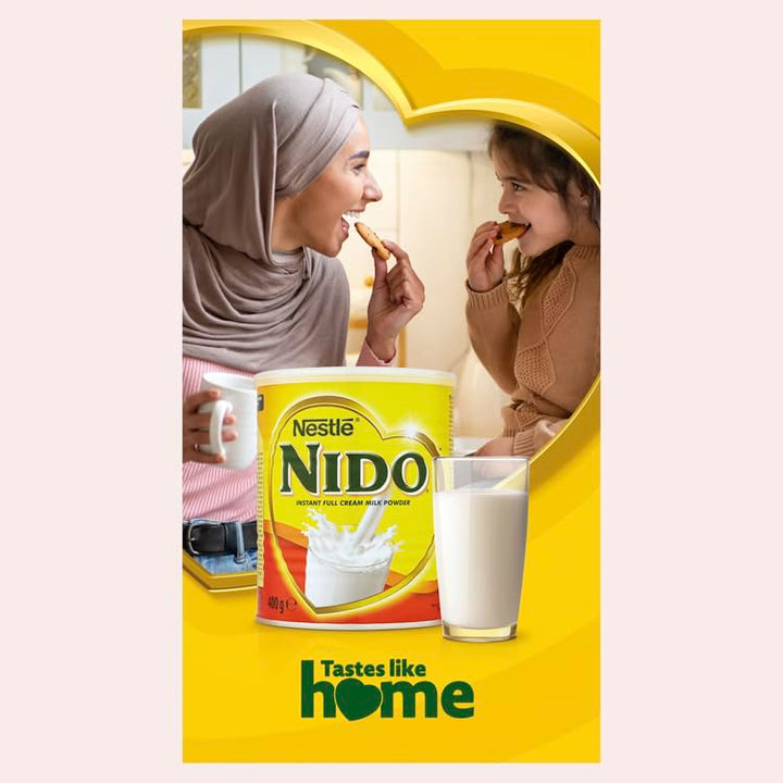 Nido Instant Full Cream Milk Powder 400g Tin