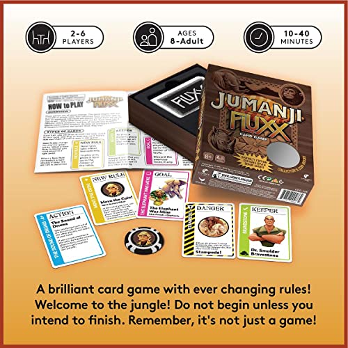 Looney Labs Jumanji Fluxx Card Game (LON00103)