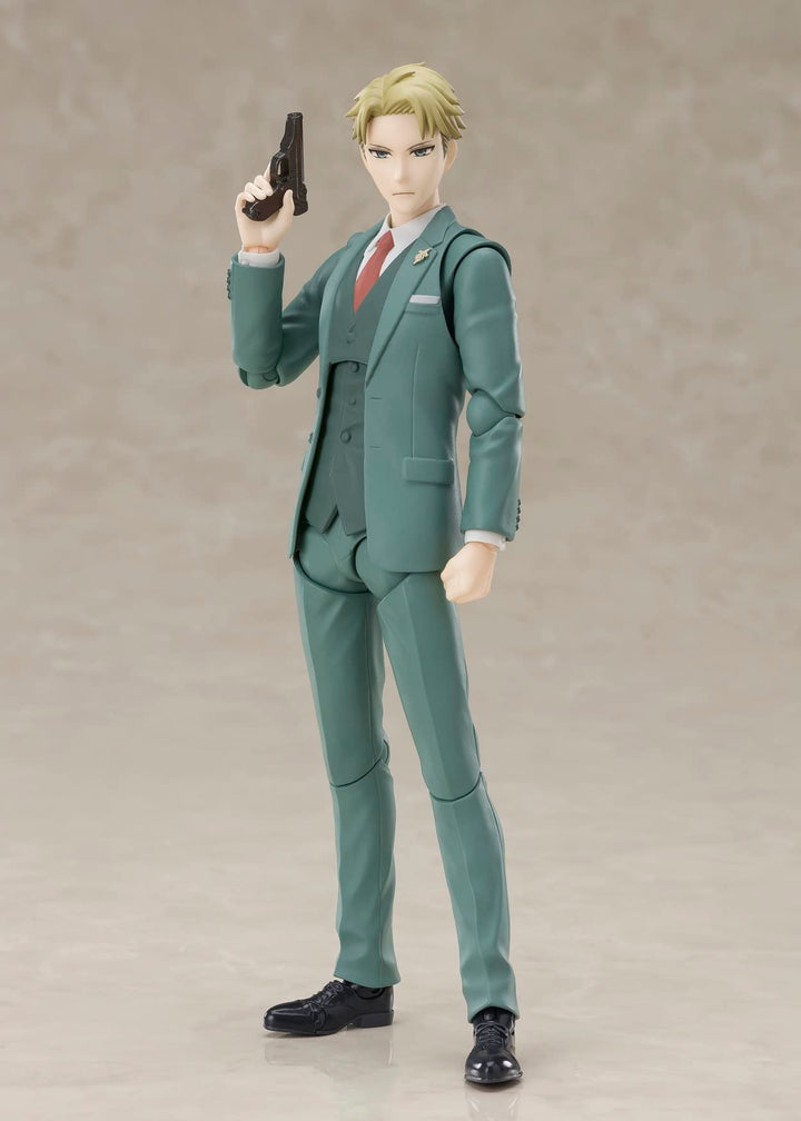 Bandai Tamashii Nations S.H.Figuarts Loid Forger Action Figure - Spy x Family Collectible for Ages 15+