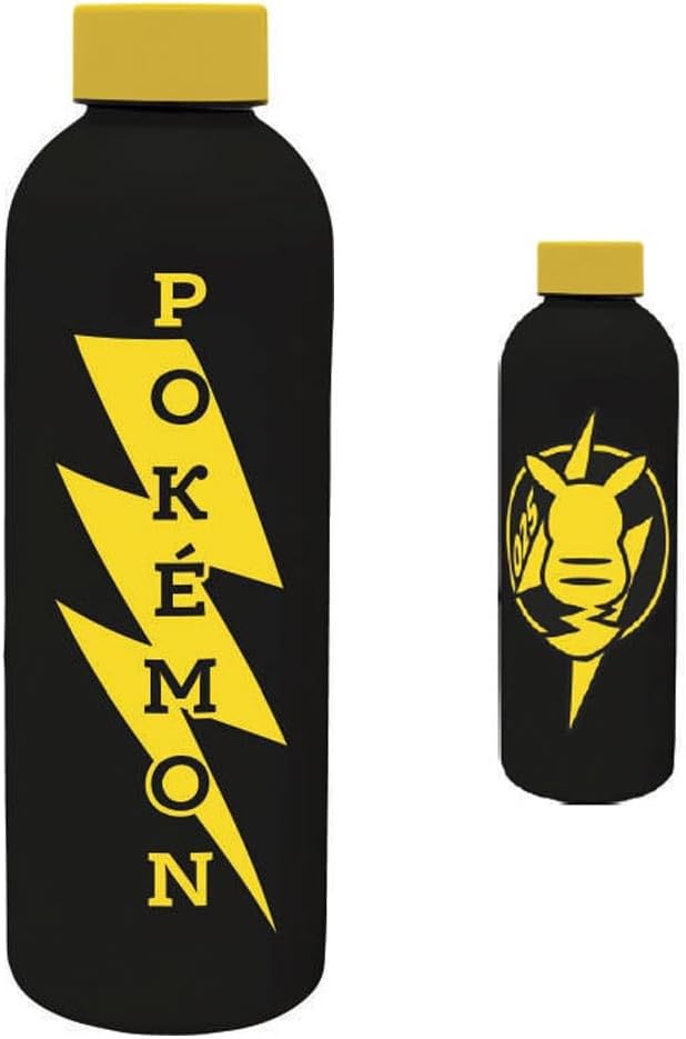 Kids Licensing Pokémon Stainless Steel Drinking Bottle with Soft Touch (KL88398)