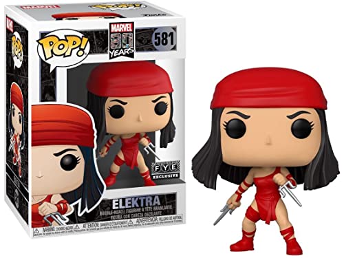 Funko Pop! Vinyl Marvel 80 Years - Elektra Exclusive Vinyl Figure (44812)