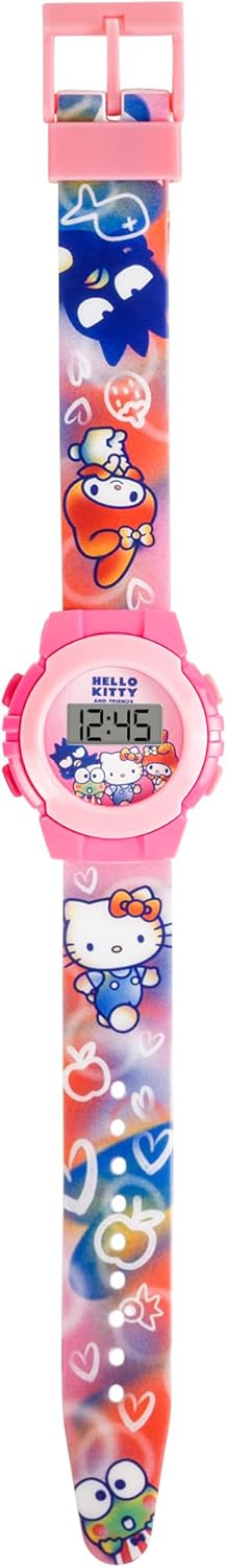 Kids Euroswan Hello Kitty and Friends Girls Digital Watch with Silicone Strap