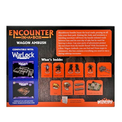 WizKids Warlock Tiles Encounter in a Box Wagon Ambush (WZK76500)