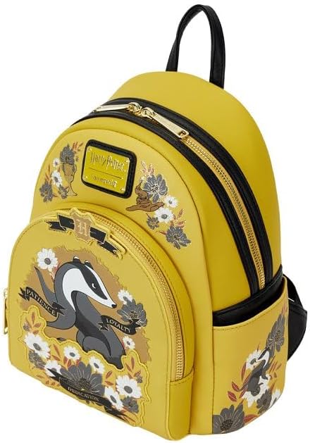 Loungefly Harry Potter Hufflepuff House Tattoo Backpack (LF-HPBK0257)