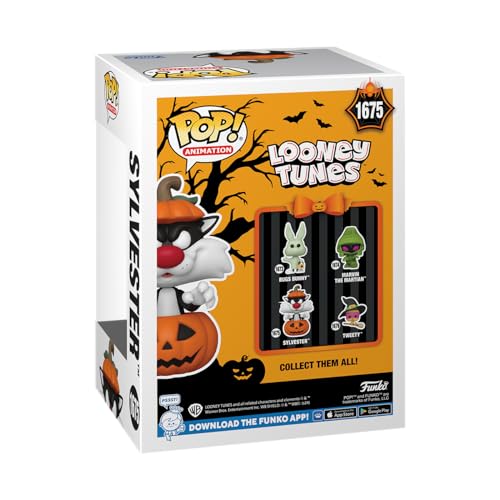 Funko Pop! Animation Looney Tunes - Sylvester Cat With Pumpkin Vinyl Figure (80872)