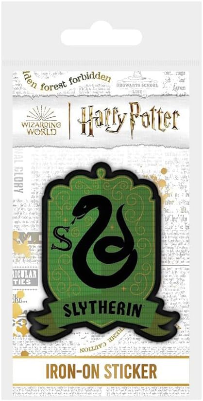 Harry Potter Hogwarts Houses - Slytherin Iron-On Patch (ES00012)