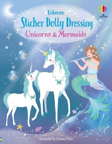 Sticker Dolly Dressing Unicorns and Mermaids - Fiona Watt (Paperback)