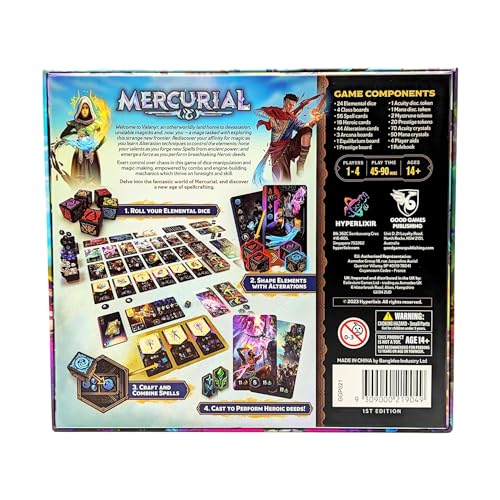 Good Games Publishing Mercurial Strategy Board Game (230056)