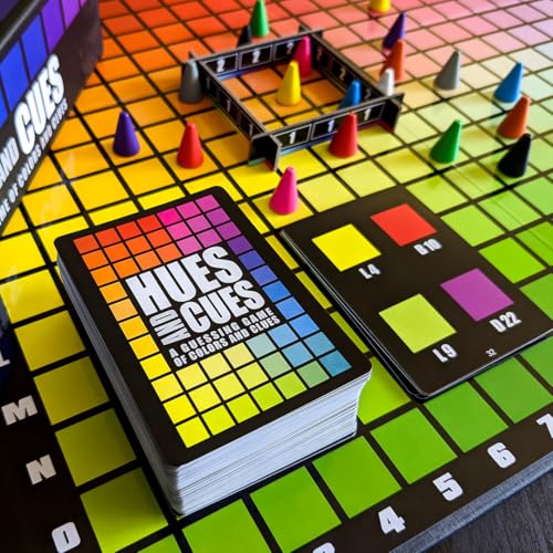 USAopoly Hues and Cues Guessing Board Game