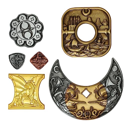 Fanattik Dungeons & Dragons Waterdeep Replica Coin Set Collectible (HAS-DUN07)