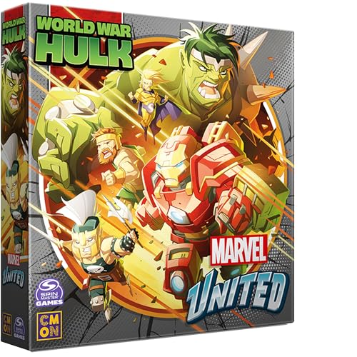 CMON Marvel United: World War Hulk Expansion - Tabletop Miniatures Strategy Game (CMNMUN019)