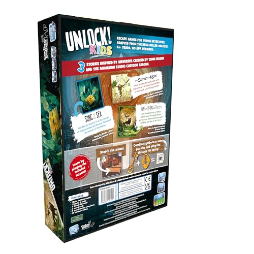 Space Cowboys Unlock! Kids: Irish Folklore Card Game - Escape Room Game for Kids and Families (ASMSCOUNLK04EN)