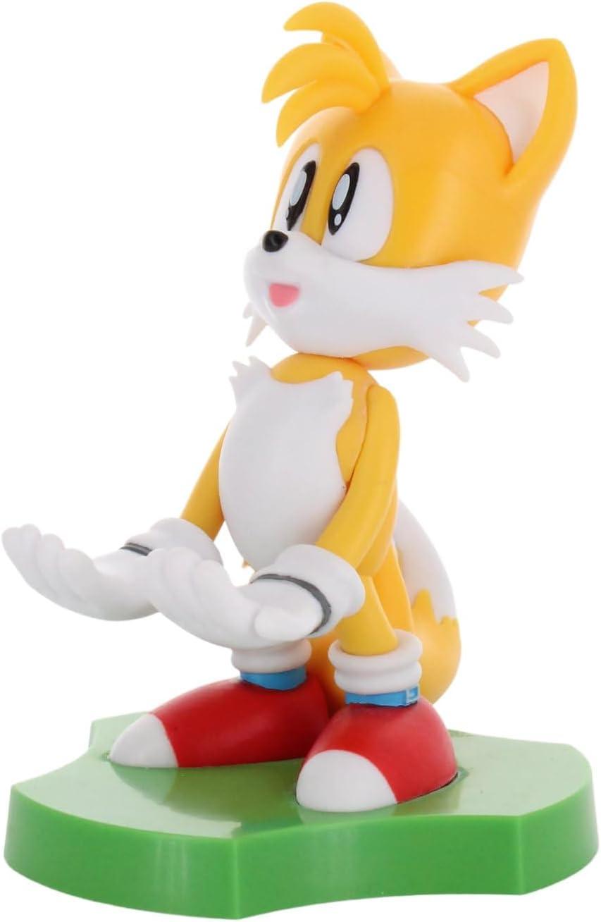 Cableguys Holdem Sonic the Hedgehog - Tails Collectible Phone Holder & Tech Accessory (CG-SONIC-TAILS)