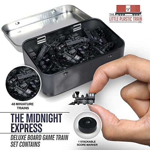 The Little Plastic Train Co. Midnight Express Deluxe Board Game Train Set (92336)