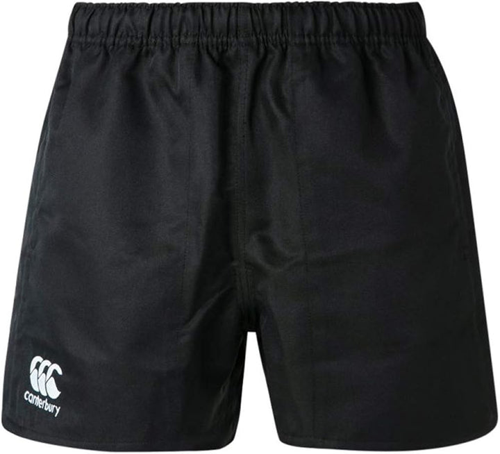 Canterbury Professional Rugby Shorts - Black (Boy's Size Range)