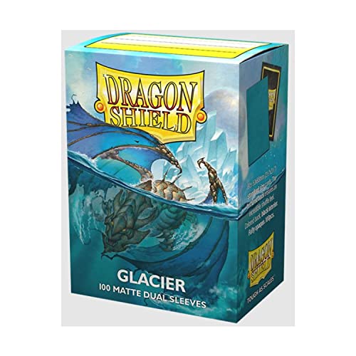 Dragon Shield Standard - Dual Matte Glacier Trading Card Sleeves (100 Sachets)