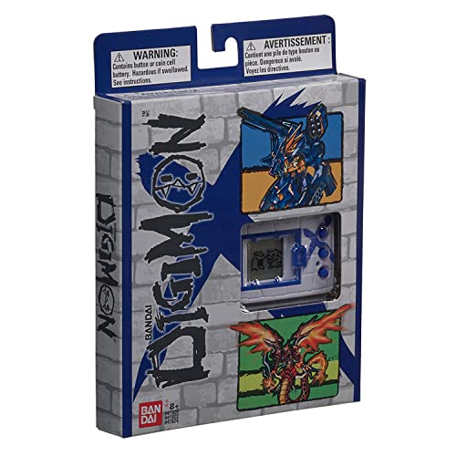 DigimonX - Virtual Monster Pet Device (White & Blue) (41922NP)