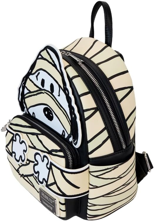 Loungefly Peanuts Snoopy Mummy Glow Mini Backpack (Multi)