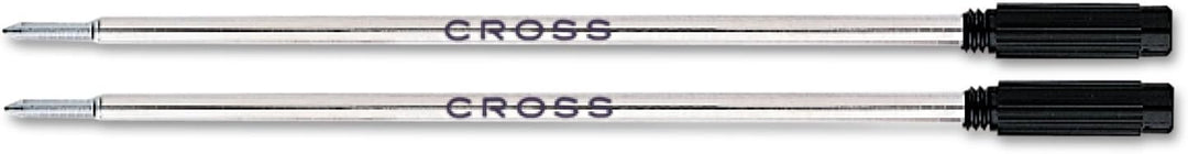 Cross Ballpoint Refill, Medium Black, 2 per Card (8513-2)