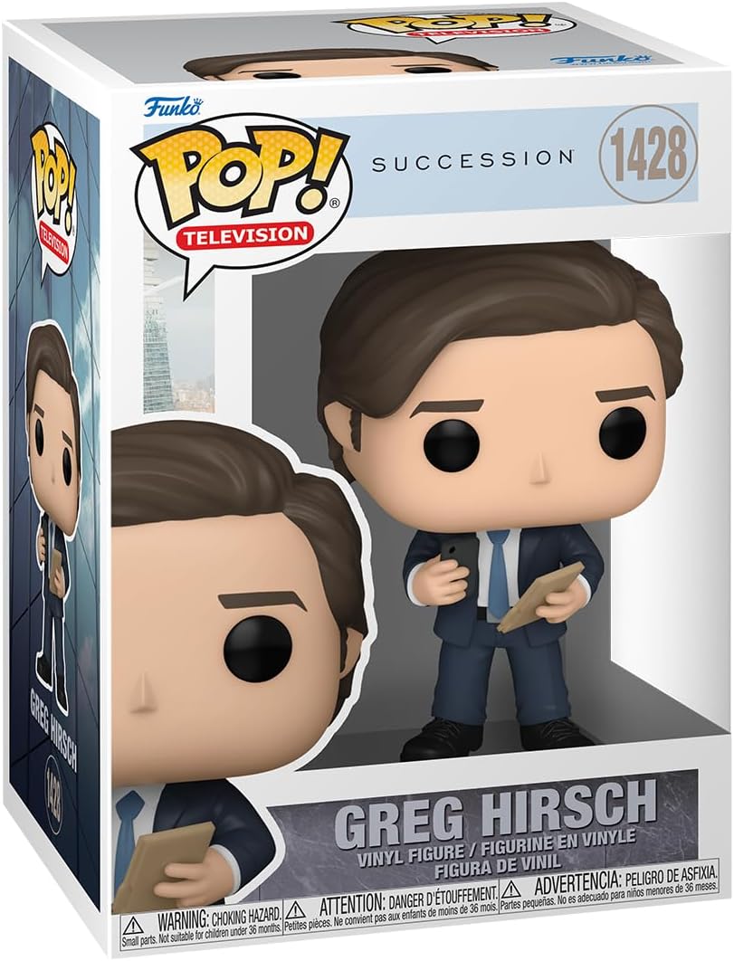 Funko Pop! TV Succession - Greg Hirsch Vinyl Figure (75654)