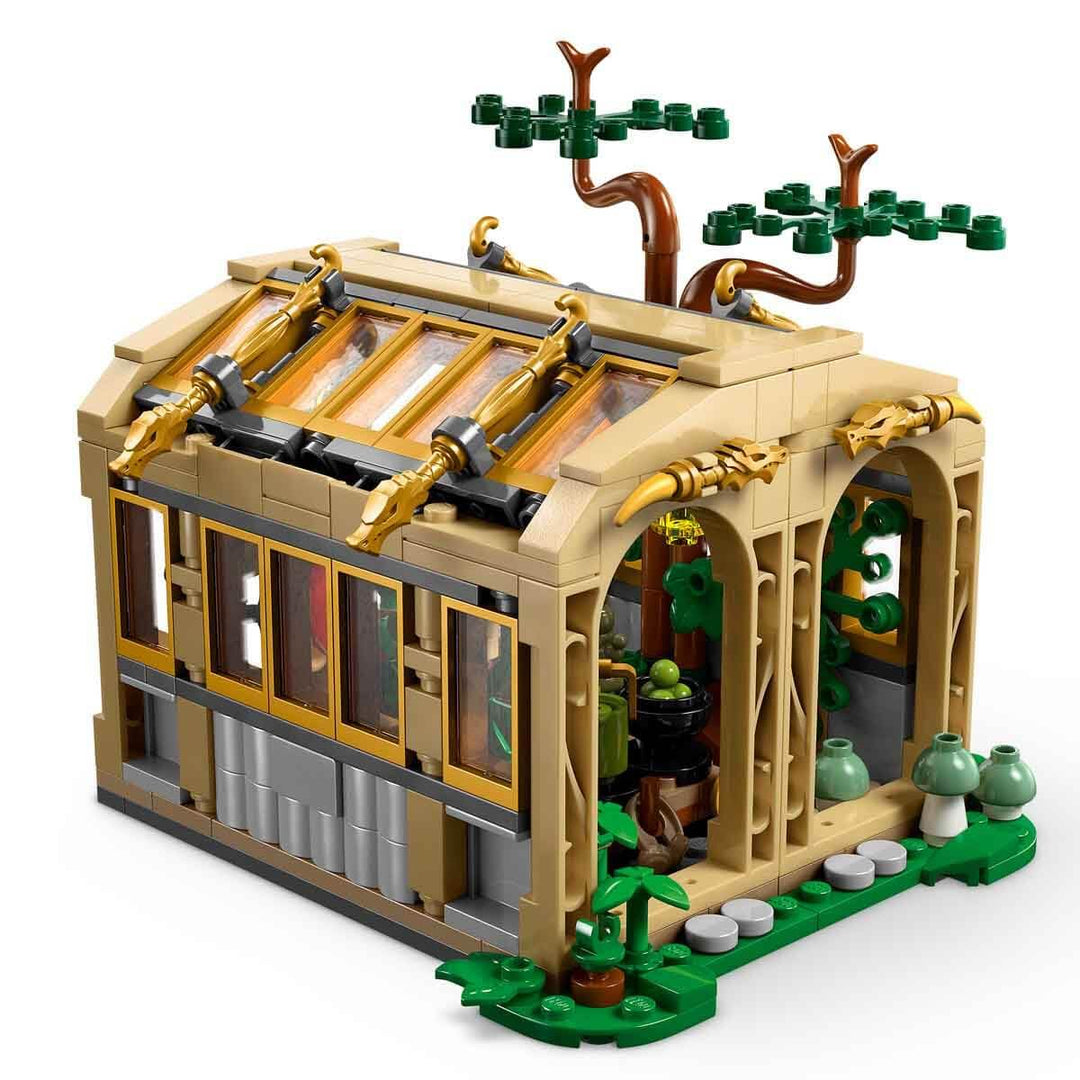LEGO Harry Potter Hogwarts Castle: Herbology Class Set with Neville Longbottom - Building Toy for Ages 8+