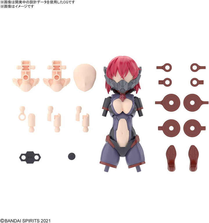 30MS - Option Parts Set 6 (Chaser Costume) "Color A" - Model Kit