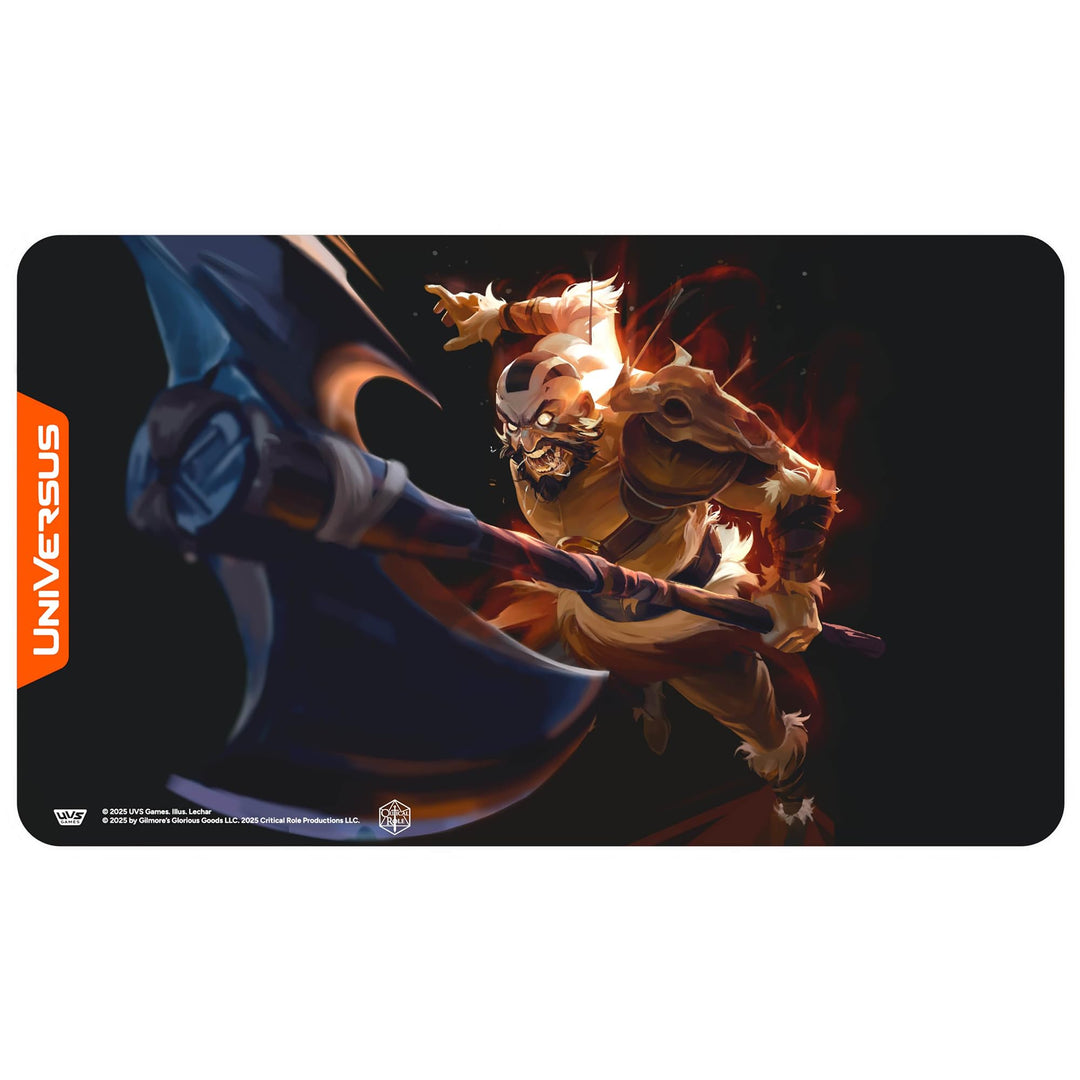 UniVersus: Critical Role: Heroes of Exandria Grog Strongjaw Playmat - 24 x