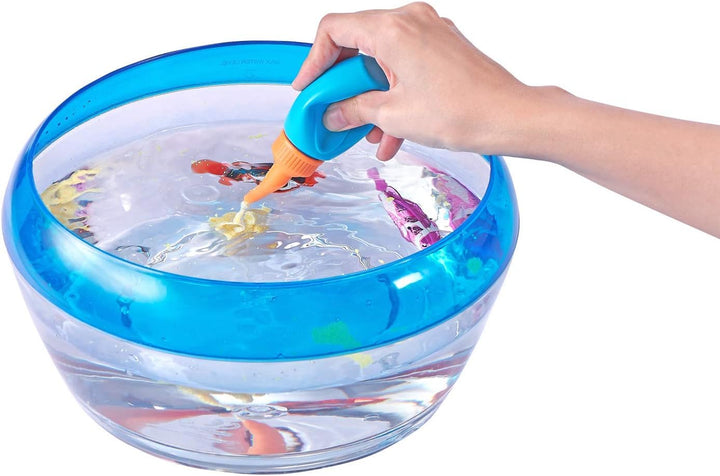 Robo Alive Robo Fish 7126 Robotic Toy Pet with Fish Tank and Never Wet Sand, Hyper-Realistic Swimming Fish for Kids and Teens