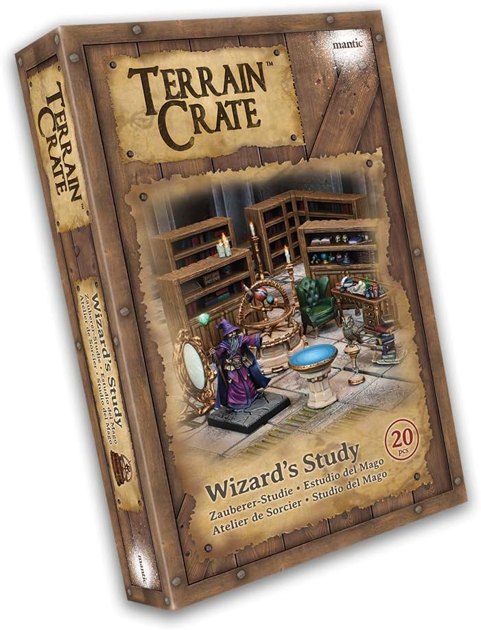 Mantic Games MGTC105 TerrainCrate: Wizard's Study, Multi