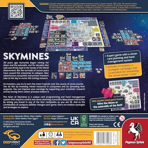 Pegasus Spiele Skymines Board Game (57807E)