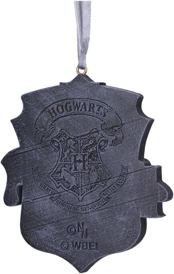 Nemesis Now Harry Potter Hufflepuff Crest Hanging Ornament, Yellow, 8cm