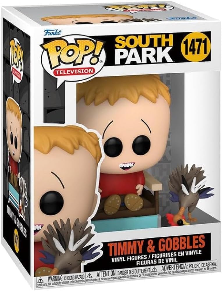 Funko Pop! South Park - Timmy Burch & Gobbles Vinyl Figure (34391)