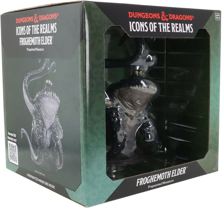 WizKids Dungeons & Dragons Froghemoth Elder Gargantuan Miniature Figure (96315)