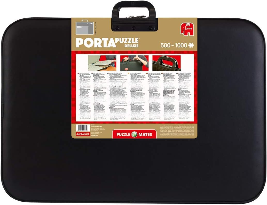 Jumbo Portapuzzle Deluxe - 1000-Piece Jigsaw Puzzle Storage & Transport Case