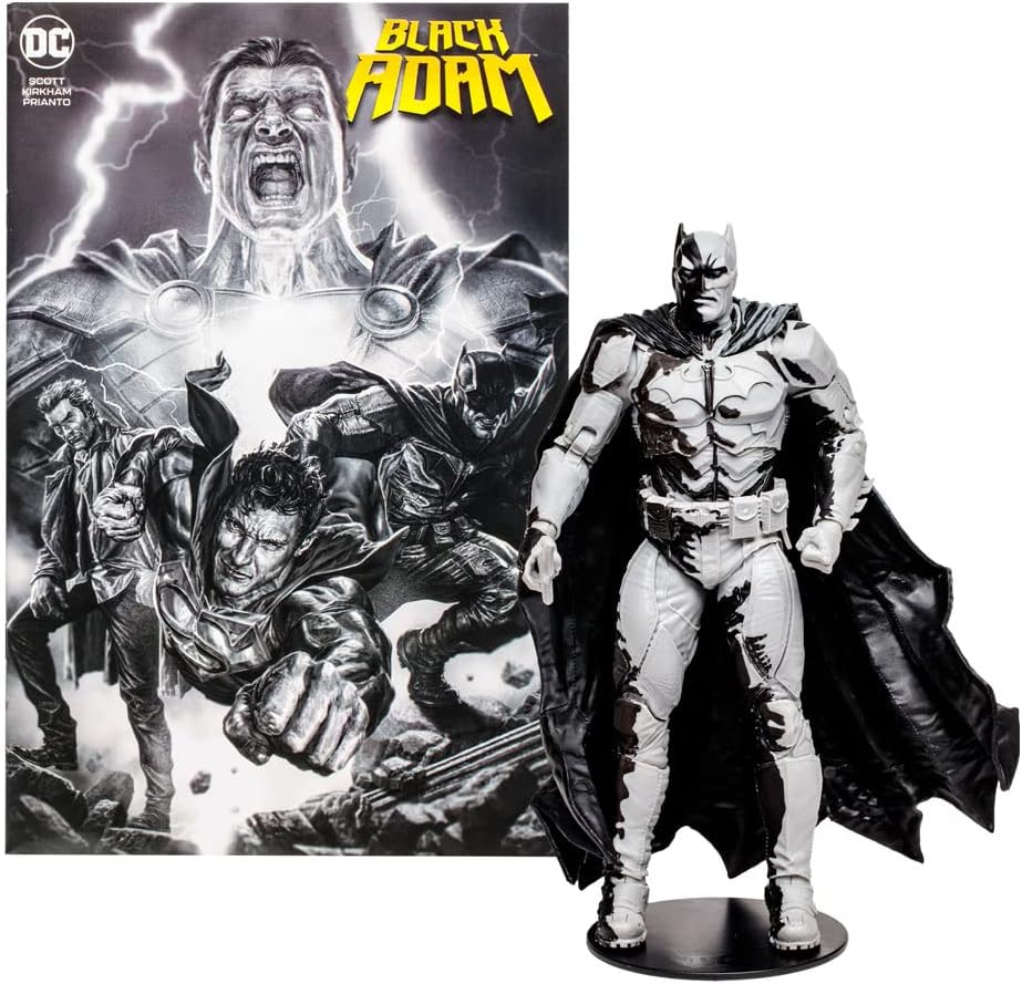 McFarlane DC Direct Black Adam Gold Label - Batman Collectible Action Figure (TM15893)