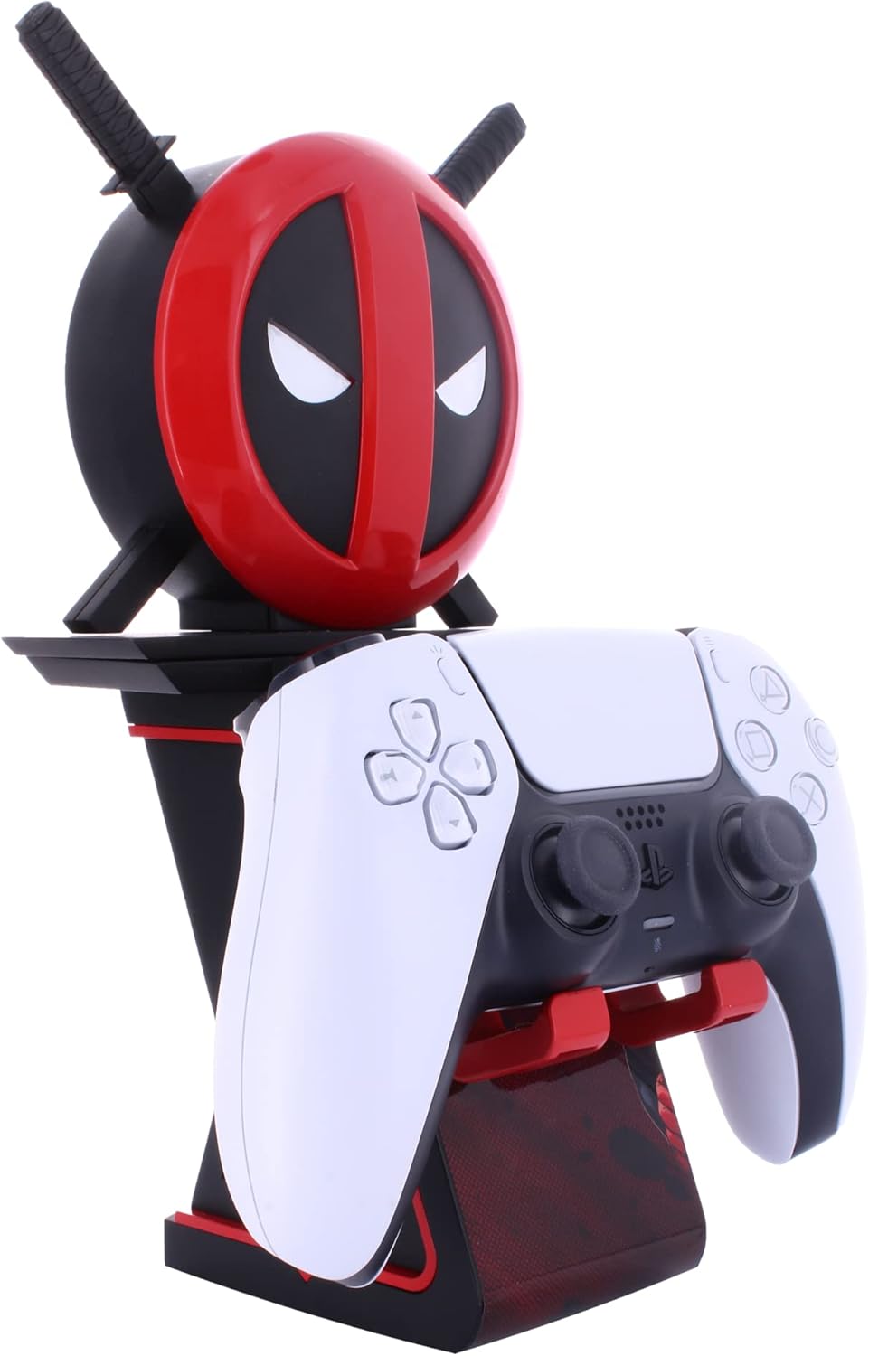 Cable Guys Ikon Charging Stand - Marvel Deadpool Gaming Accessories Holder & Phone Stand for PS5, Xbox Series X/S, and PC (2023)