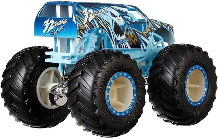 Hot Wheels Monster Trucks 1:64 Demo Doubles 2-Pack - Head-to-Head Battle Vehicles for Kids