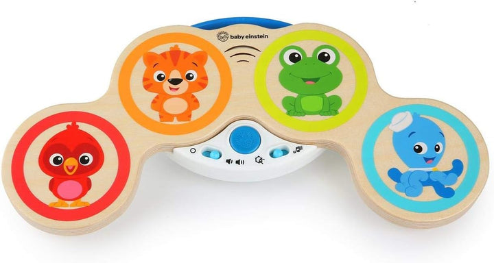 Baby Einstein & Hape - Magic Touch Drums (Wooden Musical Toy) (11650-6)